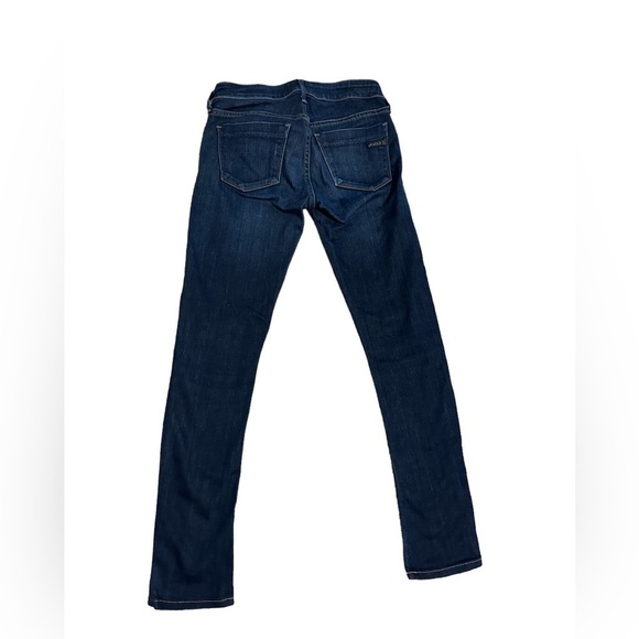 Agolde Chloe Dark Wash Low Rise Straight Leg Size 24 Rodeo Western Festival - Picture 4 of 10